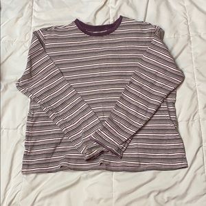 Long sleeve striped shirt